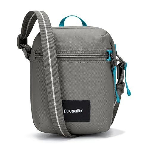 Pacsafe Unisex - Adult Go Anti Theft Micro Crossbody, niebieski (Coastal Blue), M, Błękit przybrzeżny, Medium