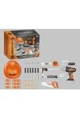 Zabawy w naśladowanie dorosłych - Zestaw narzędzi z wiertarką na baterie - miniaturka - grafika 1
