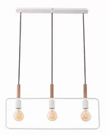 Lampy sufitowe - Candellux FRAME Biała 3xE27 Lampa wisząca 33-73532 33-73532 - miniaturka - grafika 1