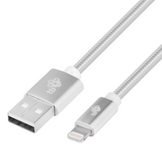Kable USB - TB Kabel Lightning-USB 1.5m srebrny MFi (AKTBXKUAMFIW15S) - miniaturka - grafika 1