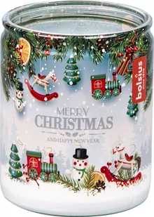Świeca Zapachowa W Szkle Bolsius Merry Christmas 23H Nr1 - Świece - miniaturka - grafika 1