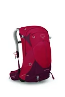 Plecaki - PLECAK TREKKINGOWY OSPREY STRATOS 34 POINSETTIA RED - miniaturka - grafika 1