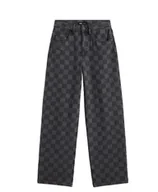 Spodnie damskie - Spodnie Damskie VANS Sirelle Novelty Puddle Black VN000Q60EMV1 24 - miniaturka - grafika 1