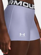 Legginsy - Legginsy Krótkie Treningowe Damskie Under Armour 1383629-539 Niebieski - miniaturka - grafika 1