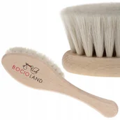 Kosmetyki kąpielowe dla dzieci - BL Szczotka do włosów drewniana Elipsa Elipsa - miniaturka - grafika 1