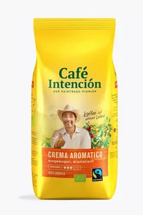 Café Intención Ekologiczna kawa ziarnista Café Crema FT&BIO 1000g - Kawa - miniaturka - grafika 1