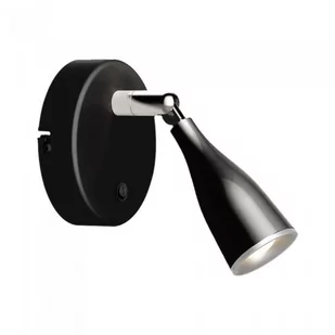 Kinkiet V-TAC 4,5W LED Czarny z włącznikiem VT-805 3000K 420lm 3 Lata Gwarancji - Lampy ścienne - miniaturka - grafika 1