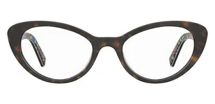 Okulary korekcyjne Love Moschino MOL577 086 - Okulary korekcyjne, oprawki, szkła - miniaturka - grafika 3