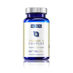 BeKeto, Witamina B Complex, 60 kaps. - Witaminy i minerały - miniaturka - grafika 1