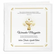 Albumy fotograficzne - Album na zdjęcia z nadrukiem dla dziewczynki na komunię - miniaturka - grafika 1