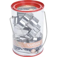 Pozostałe akcesoria świąteczne - La Cucina Foremki do ciasteczek 10 sztuk świąteczne kształty 170458010 - miniaturka - grafika 1