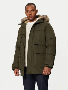 Jack&Jones Parka Star 12256892 Zielony Regular Fit - Kurtki męskie - miniaturka - grafika 1