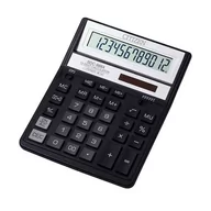 Kalkulatory - Kalkulator Citizen 12 Cyfr. Sdc888xbk, czarny - miniaturka - grafika 1