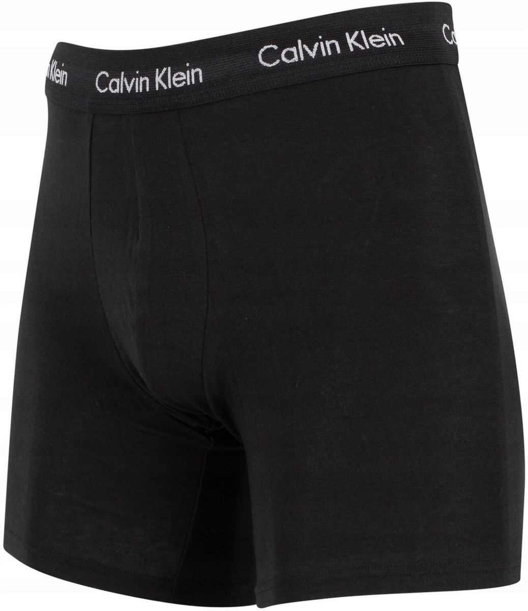 CALVIN KLEIN BOKSERKI MĘSKIE CZARNE BAWEŁNIANE S JSN