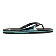 Klapki i japonki męskie - Klapki basenowe QUIKSILVER MOLOKAI STRIPE AQYL101361 KVJ3 - miniaturka - grafika 1