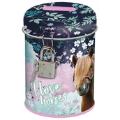 Wyposażenie pokoiku dziecięcego - Kidea Skarbonka z kłódką koń konik - miniaturka - grafika 1