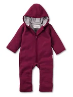 Pajacyki dla niemowląt - Hofbrucker Wełniany kombinezon w kolorze fioletowym - miniaturka - grafika 1