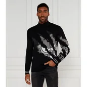 Swetry męskie - Iceberg Wełniany golf ICEBERG X GARFIELD | Regular Fit - miniaturka - grafika 1