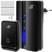 Dzwonki i gongi - MALATEC, Dzwonek Bezprzewodowy Bezbateryjny Wodoodporny - miniaturka - grafika 1