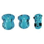 Ochraniacze - Zestaw ochraniaczy na rolki deskorolkę hulajnogę Nils Extreme H727 - miniaturka - grafika 1