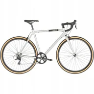 Rowery - ROWER GRAVEL FIXE FLOATER RACE 8S SILVER SHIMANO SORA 8S 10KG - miniaturka - grafika 1