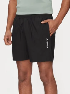 adidas Szorty sportowe Terrex Multi HM4013 Czarny Regular Fit - Odzież trekkingowa męska - miniaturka - grafika 1