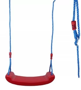 Huśtawka Plastikowa Płaska Multicolor Czerwona - Place zabaw - miniaturka - grafika 1