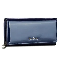 Portfele - Duży Portfel Damski Pierre Cardin 05 LINE 106 Granatowy - miniaturka - grafika 1