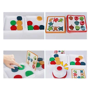 WOOPIE Gra Logiczna Układanka Wzorów PUCK PUZZLE 3+ - Puzzle - miniaturka - grafika 5