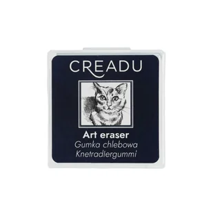 CREADU GUMKA CHLEBOWA SZARA - Przybory szkolne - miniaturka - grafika 1
