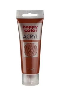 Happy Color Farba akrylowa, brązowa,75 ml, - Farby i media malarskie - miniaturka - grafika 2