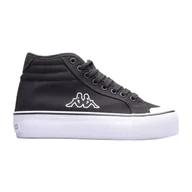 Trampki damskie - Trampki damskie KAPPA Boron Mid Pf 243161-1110 czarne - Kappa - miniaturka - grafika 1
