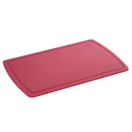 Deski do krojenia - Zassenhaus Easy Cut Plus - deska do krojenia czerwona tworzywo TPU 38 × 25 cm, ZS-061703 - miniaturka - grafika 1