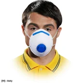 Maseczki ochronne i antywirusowe - MAS-F-FFP2V-ZF - Półmaska filtrująca z zaworkiem MAS-F-FFP2V-ZF NR D - uni - miniaturka - grafika 1