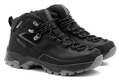 Buty trekkingowe męskie - Męskie buty trekkingowe Big Star OO174341 czarny 43 - miniaturka - grafika 1