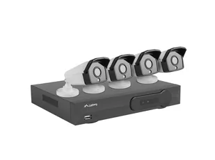 LANBERG LANBERG Zestaw do monitoringu Lanberg PCS-0804-0050 rejestrator NVR 8 kanałowy PoE + 4 kamery IP 5MP z akcesoriami - Zestawy do monitoringu - miniaturka - grafika 1