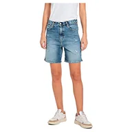 Spodenki damskie - Replay Damskie szorty dżinsowe SHIRBEY, 009 MEDIUM Blue, 26, 009 Medium Blue, 26W - miniaturka - grafika 1