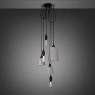 Lampy sufitowe - Żyrandol Hooked 6.0 Mix Szary/Palony brąz- 2M [A6014L] - miniaturka - grafika 1