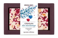 Czekolada - Czekolada Biała Z Żurawiną I Orzechami Laskowymi Dla Ukochanego Dwa Serca - miniaturka - grafika 1