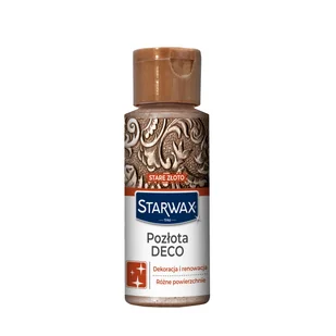 Pozłota Deco 59 ml Stare złoto STARWAX - Kleje i inne preparaty budowlane - miniaturka - grafika 1