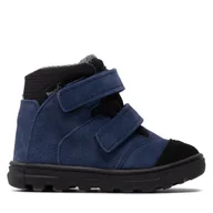 Buty dla chłopców - Śniegowce Mrugała Neo 6120/2-60 Granatowy - miniaturka - grafika 1