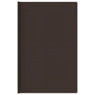 Akcesoria turystyczne - shumee Wykładzina do namiotu 400 x 400 cm brązowa - miniaturka - grafika 1