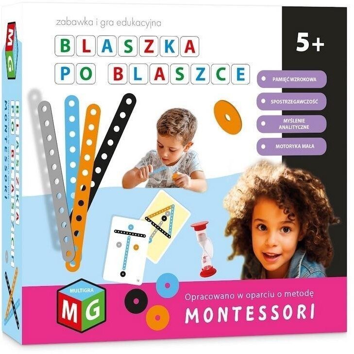 Multigra Blaszka po blaszce - gra edukacyjna Montessori