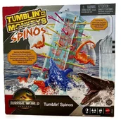 Gry planszowe - Jurassic World Tumblin Spinos - miniaturka - grafika 1