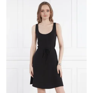 CALVIN KLEIN JEANS Sukienka z paskiem - Sukienki - miniaturka - grafika 1