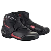 Buty motocyklowe - Alpinestars Smx-1 R V2 czarny/czerwony - miniaturka - grafika 1