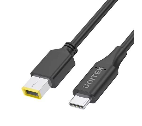 Unitek Kabel zasilający USB-C 65W 11x4.5mm Lenovo - darmowy odbiór w 22 miastach i bezpłatny zwrot Paczkomatem aż do 15 dni