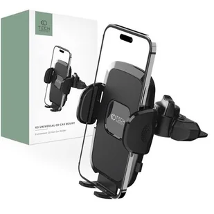 Tech-Protect V3 UNIVERSAL CD CAR MOUNT BLACK - Uchwyty samochodowe do telefonów - miniaturka - grafika 1