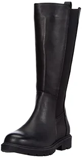 Andrea Conti Modne kozaki damskie, czarne, rozmiar 39 UE - Kozaki damskie - miniaturka - grafika 1