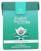 Herbata - ENGLISH TEA SHOP Ziołowa herbata English Tea Shop Cranberry Rosehip Hibiscus 80g - miniaturka - grafika 1